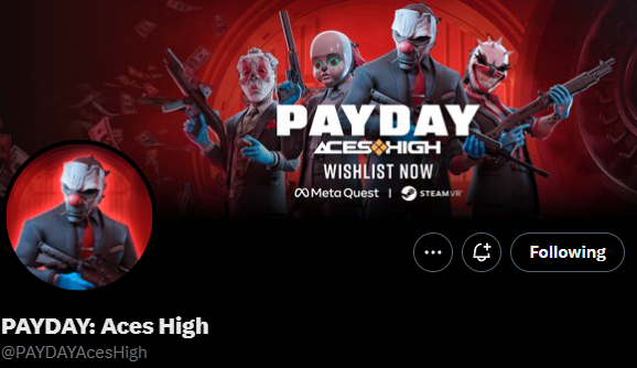 3KERESOK3KERE's tweet photo. @PAYDAYAcesHigh I hope I can get this so that I can play the game. From the trailer we got it looks really exciting!
@Bublickeer https://t.co/wAjw07dELH