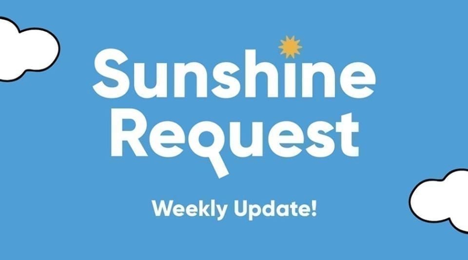 avlsunshine's tweet photo. Happy Wednesday y’all! ☀️

We're dropping this week’s list of “Completed” requests as of now a little early (below): https://t.co/YUr6gsv2z8 https://t.co/TQAi5Zja0E