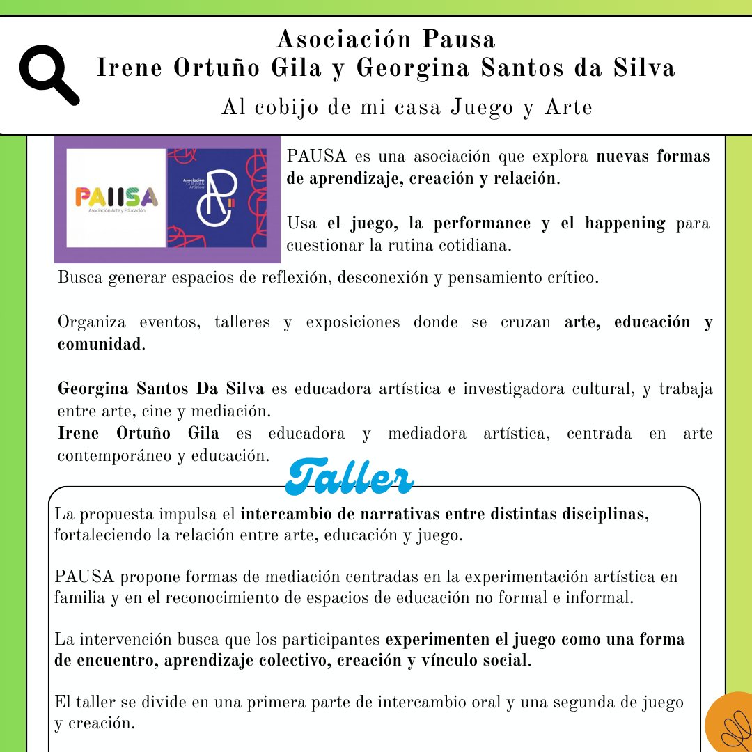 spd_ucm's tweet photo. ✨ 6ª sesión SPDE (VIII edición)

📚 Taller
🎨 Asociación Pausa (I. Ortuño &amp; G. Santos)
Juego y arte como formas de aprendizaje
🎓 Ponencia
🧠 Daniele Cardella
IA y pensamiento independiente en la universidad
🗓️ 26/03/2026
🕒 17:00–20:00 https://t.co/qLGQYPMGfw