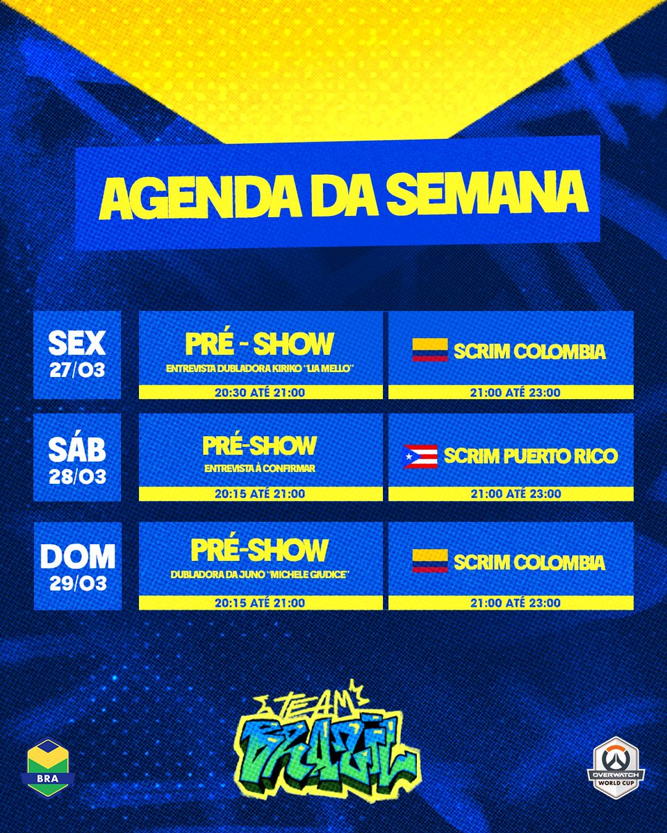 Team Brazil 🇧🇷 #OWWCBRA2026 tweet media