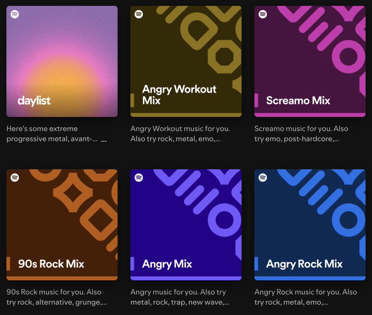 lozworldwide's tweet photo. what is spotify trying to tell me exactly https://t.co/kb3T6XIWC4