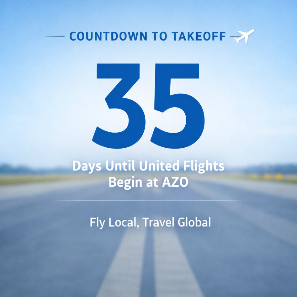 Kalamazoo Airport tweet media