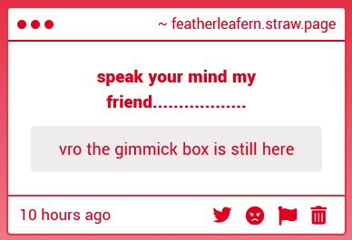 fern || ☕️ on strawpage! tweet media