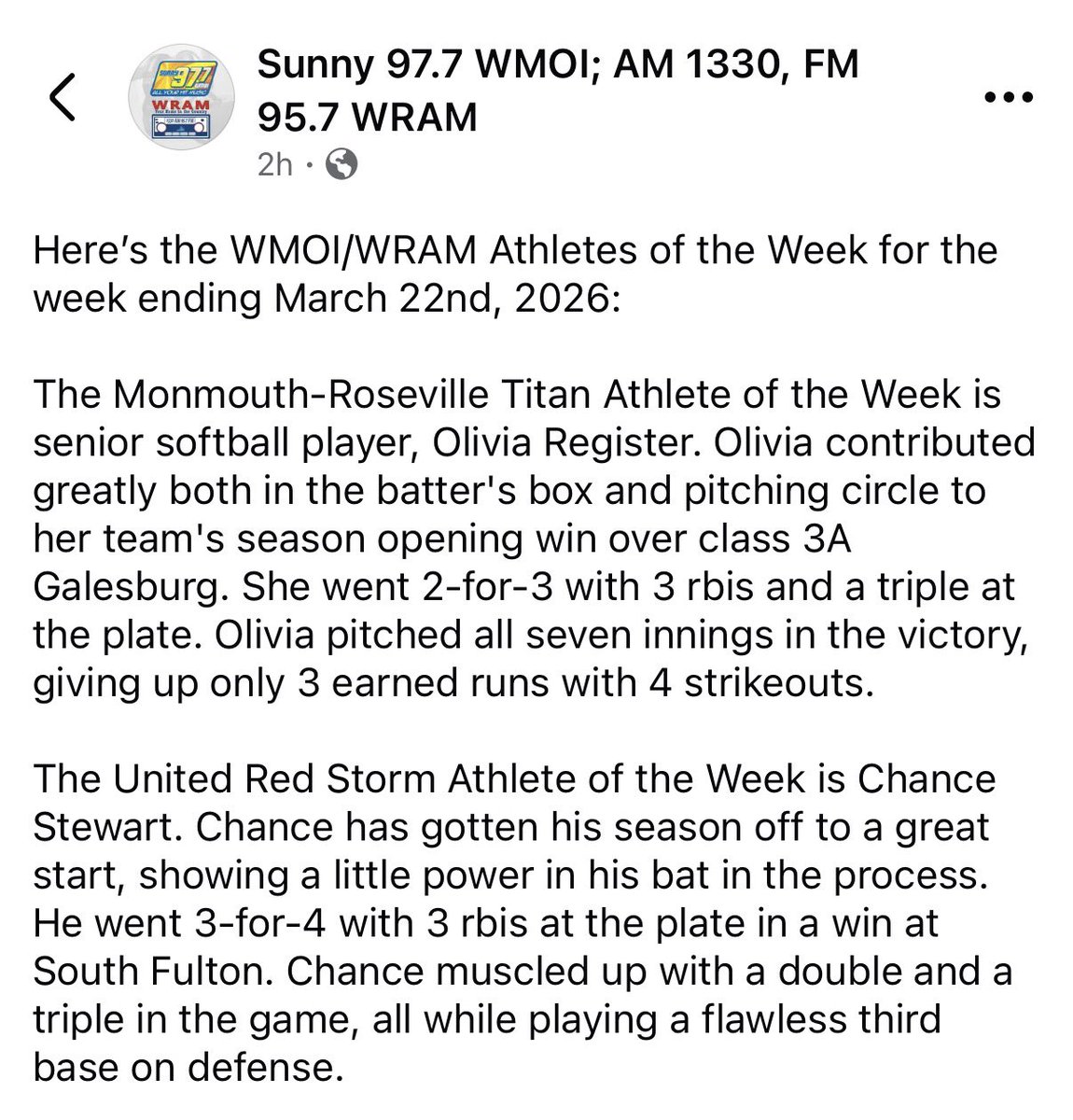 Red Storm Baseball tweet media