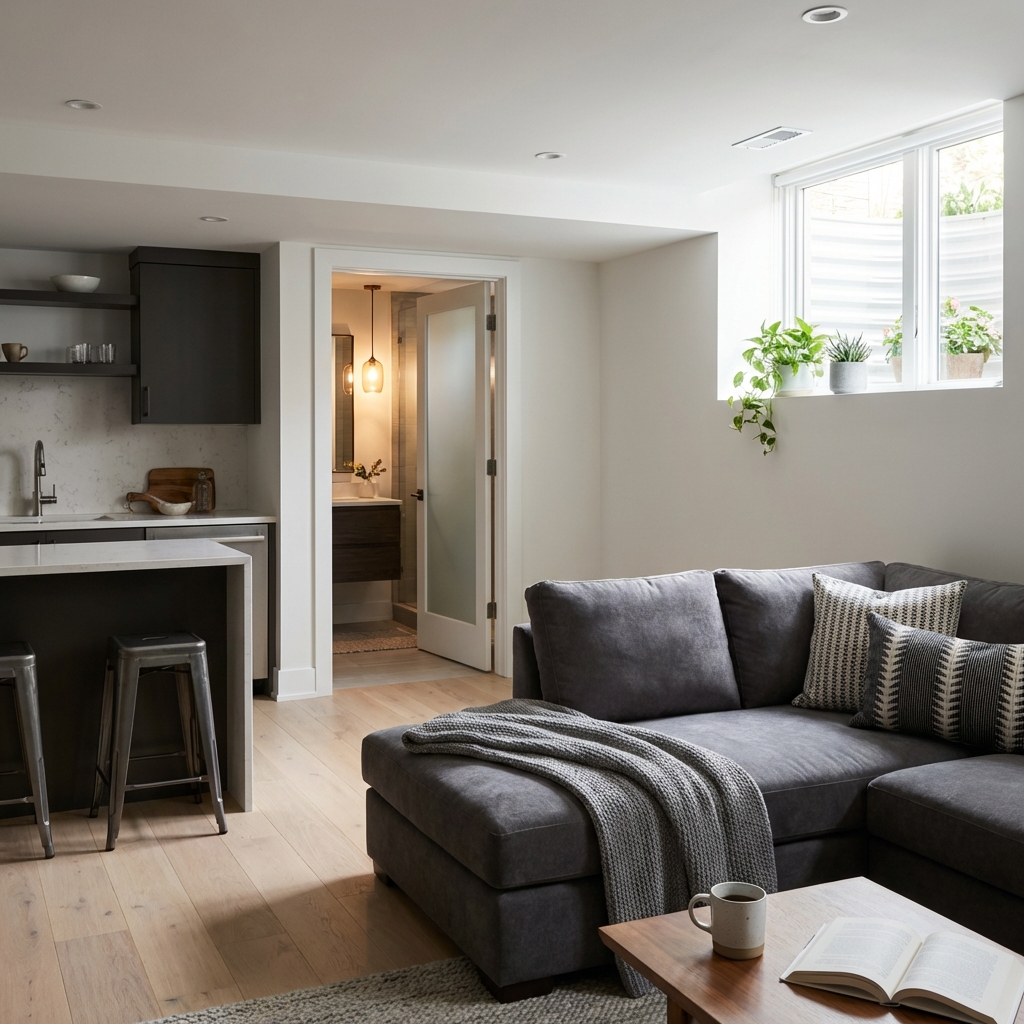 AB_Renovations's tweet photo. Dreaming of a basement that’s more than just storage? Discover how a finished basement with a kitchen or bathroom can add real value—and comfort—to your Calgary home. See what’s possible: https://t.co/RosCS6mgik #Calgary #HomeRenovation https://t.co/nAReuxZYHi