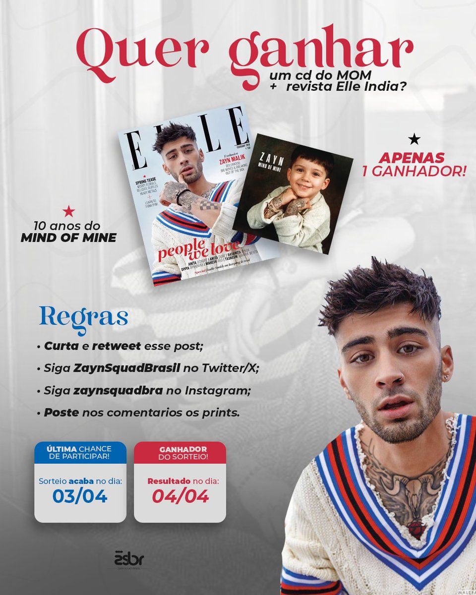 Zayn Squad Brasil 🌪️ tweet media