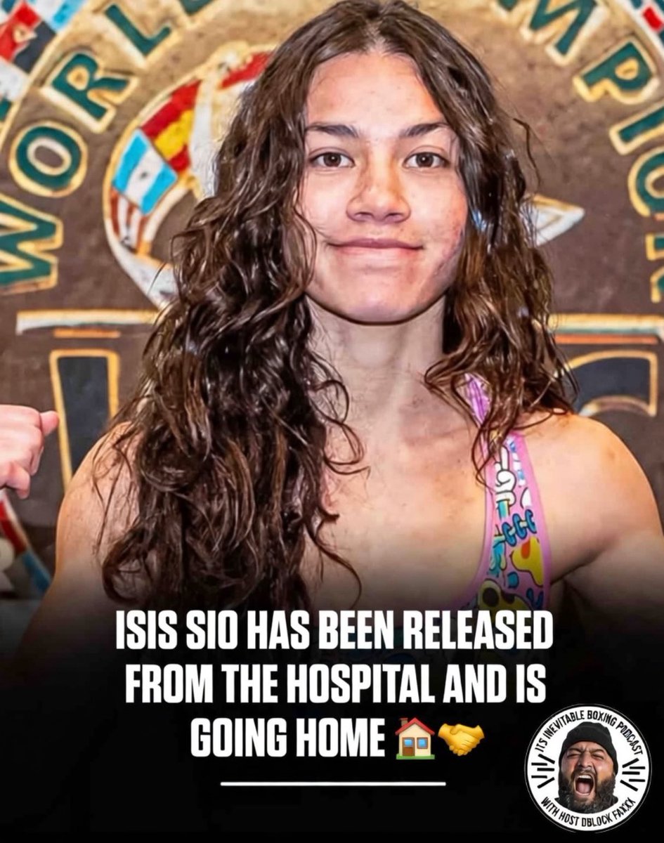 Good news, hopefully she has a complete recovery