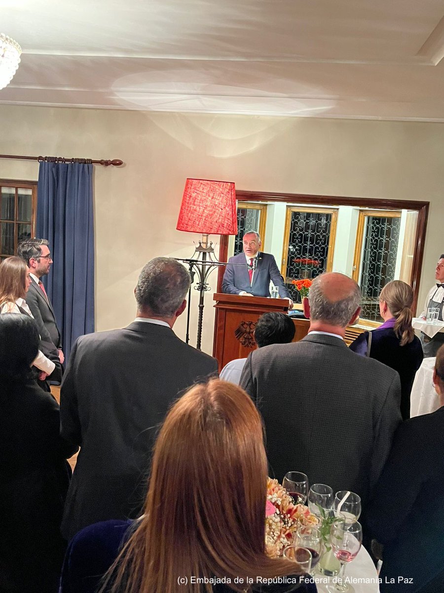 Embajador de Alemania en Bolivia tweet media