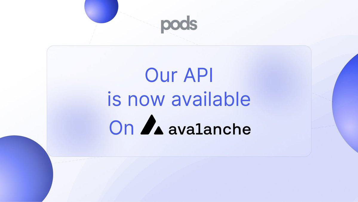 Pods Finance tweet media