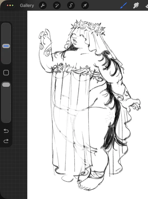 twas warm up for schoolwork.. this is exploration of one of the characters im designing 