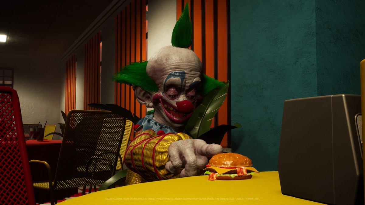 Killer Klowns From Outer Space: The Game tweet media