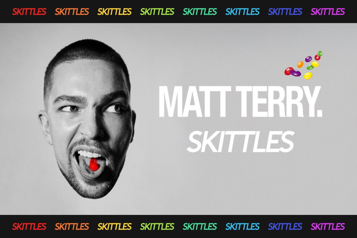 markwillis1993's tweet photo. With his new single ‘SKITTLES’, @MattTerry93 has served up a delicious dose of pop that is impossible to resist 🍬🎶 the vibrant track is candy to the ears and it knows exactly how to hit the sweet spot. Read more in my @CelebMix article! 👉 https://t.co/OATTsGyYNJ https://t.co/eV0JPSxTwF