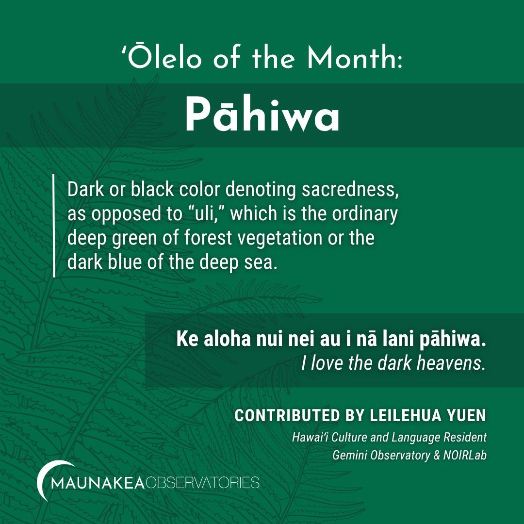 Maunakea Observatories tweet media