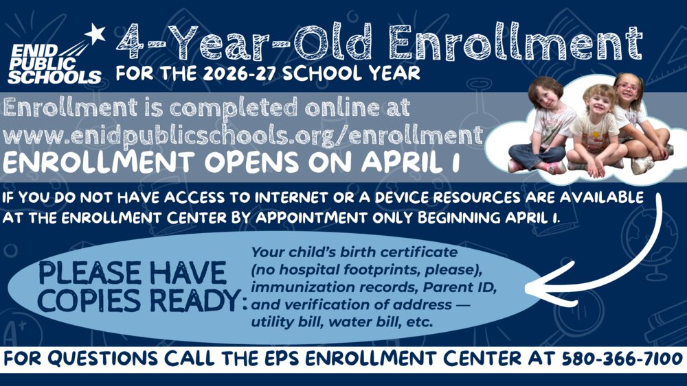 EPS Early Childhood Enrollment enidpublicschools.org/o/lms/article/…