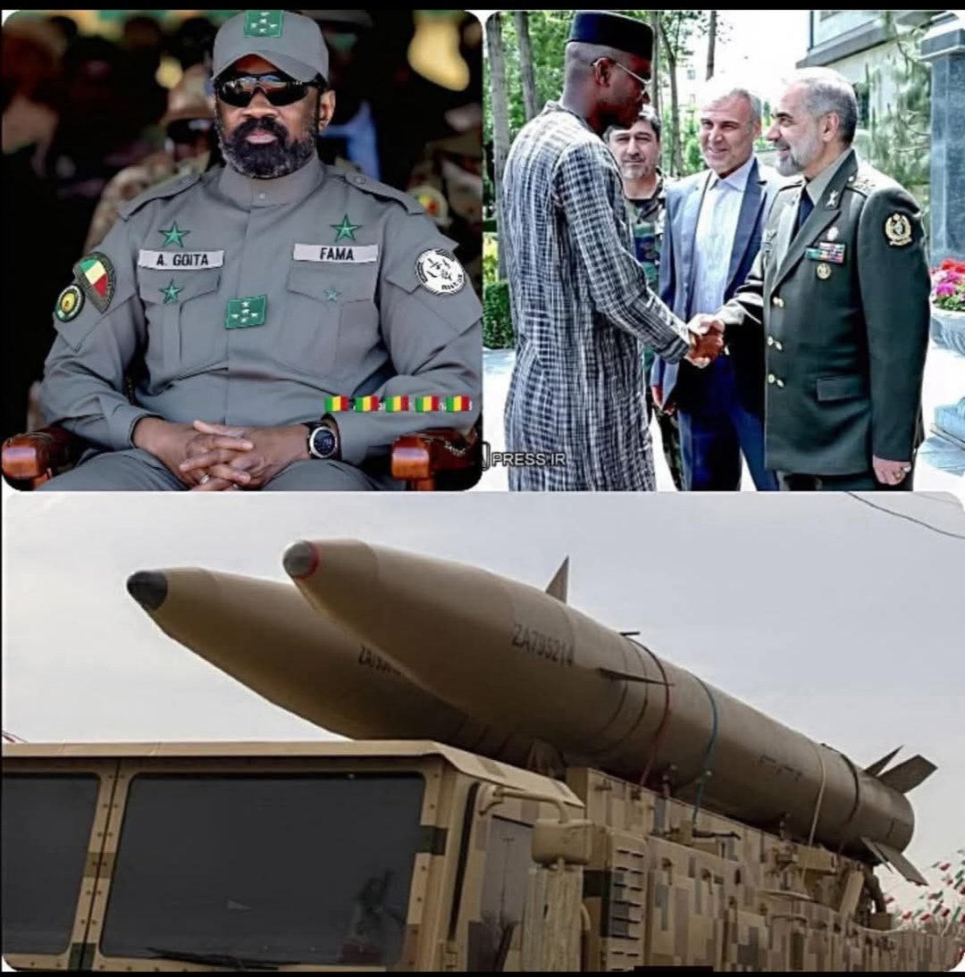 DelphineSankara's tweet photo. 🔴Avec l'Iran🇮🇷, les coeurs des maliens🇲🇱 battent plus forts.

Hier nuit, pendant que le peuple dormait, les autorités étaient à l'œuvre pour accueillir des équipements de dernières générations acquises auprès de l'Iran🇮🇷. 

Courage aux autorités !!!
La Lutte Continue.... https://t.co/dEReVR4Rxn