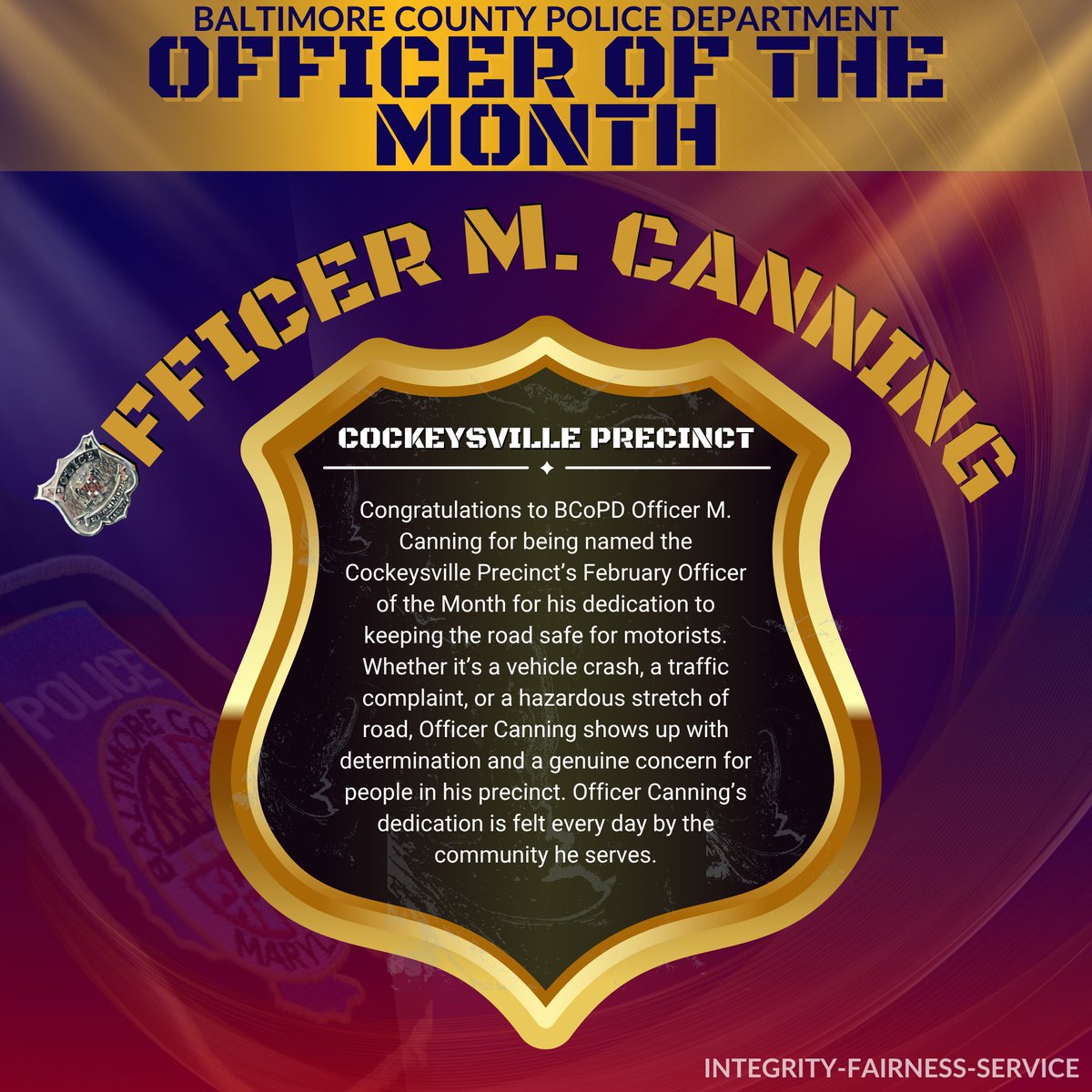 Baltimore County Police Department tweet media