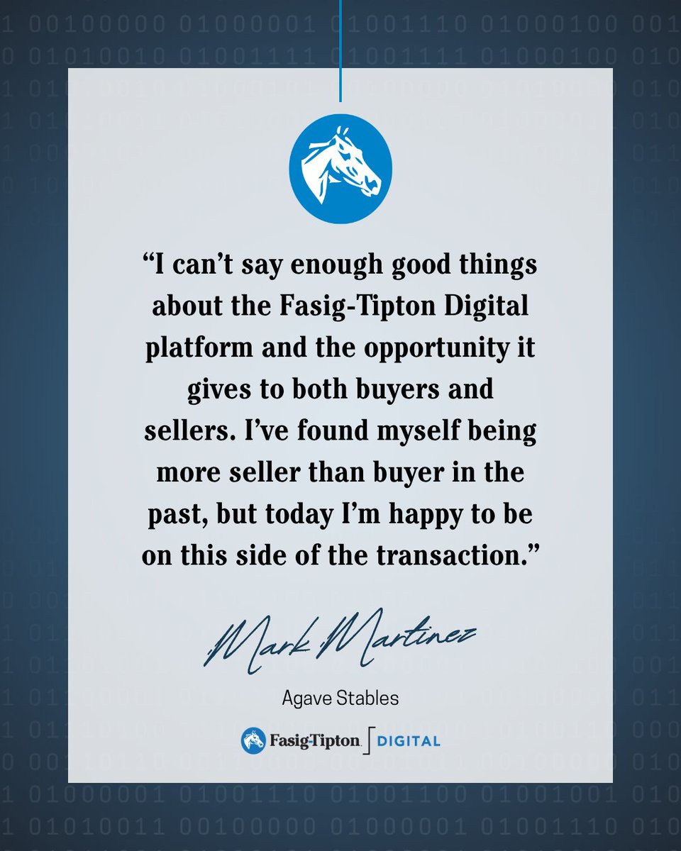 Fasig-Tipton tweet media