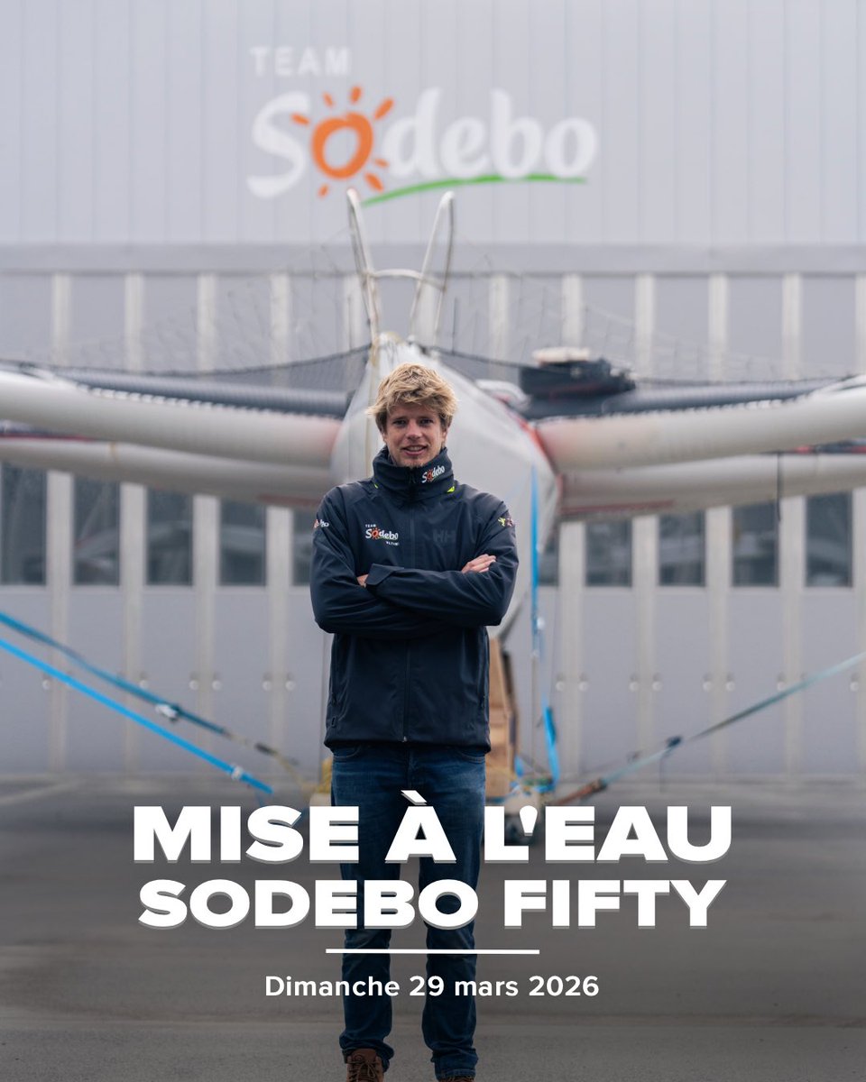 Sodebo_Voile's tweet photo. 𝐀𝐩𝐫𝐞̀𝐬 𝟓 𝐦𝐨𝐢𝐬 𝐝𝐞 𝐜𝐡𝐚𝐧𝐭𝐢𝐞𝐫, 𝐩𝐥𝐚𝐜𝐞 𝐚̀ 𝐥𝐚 𝐦𝐢𝐬𝐞 𝐚̀ 𝐥’𝐞𝐚𝐮 𝐝𝐞 𝐒𝐨𝐝𝐞𝐛𝐨 𝐅𝐢𝐟𝐭𝐲 🔥

RDV ce 𝐝𝐢𝐦𝐚𝐧𝐜𝐡𝐞 𝟐𝟗 𝐦𝐚𝐫𝐬 à Lorient pour la mise à l’eau de Sodebo Fifty📍 

On vous attend nombreux pour ouvrir ce nouveau chapitre avec nous.. https://t.co/9KFUOxBVxH