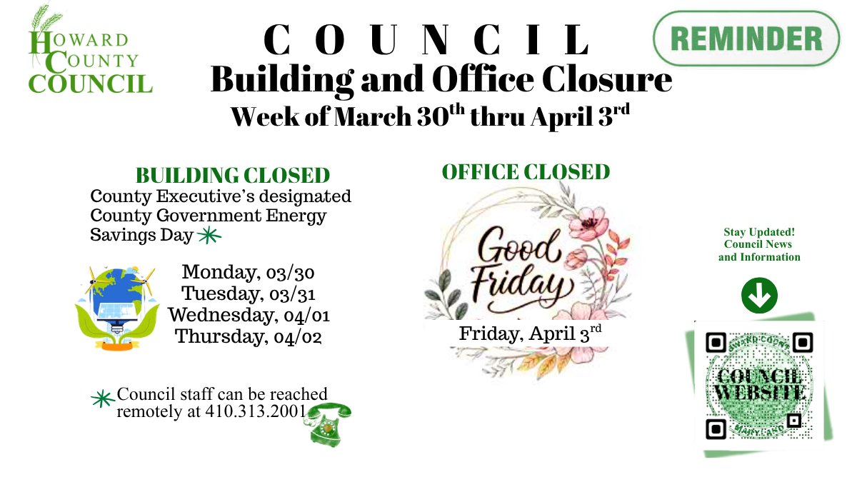 Howard County Council tweet media