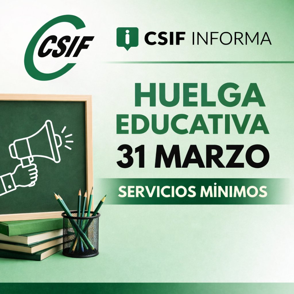 CSIF Educación CV tweet media