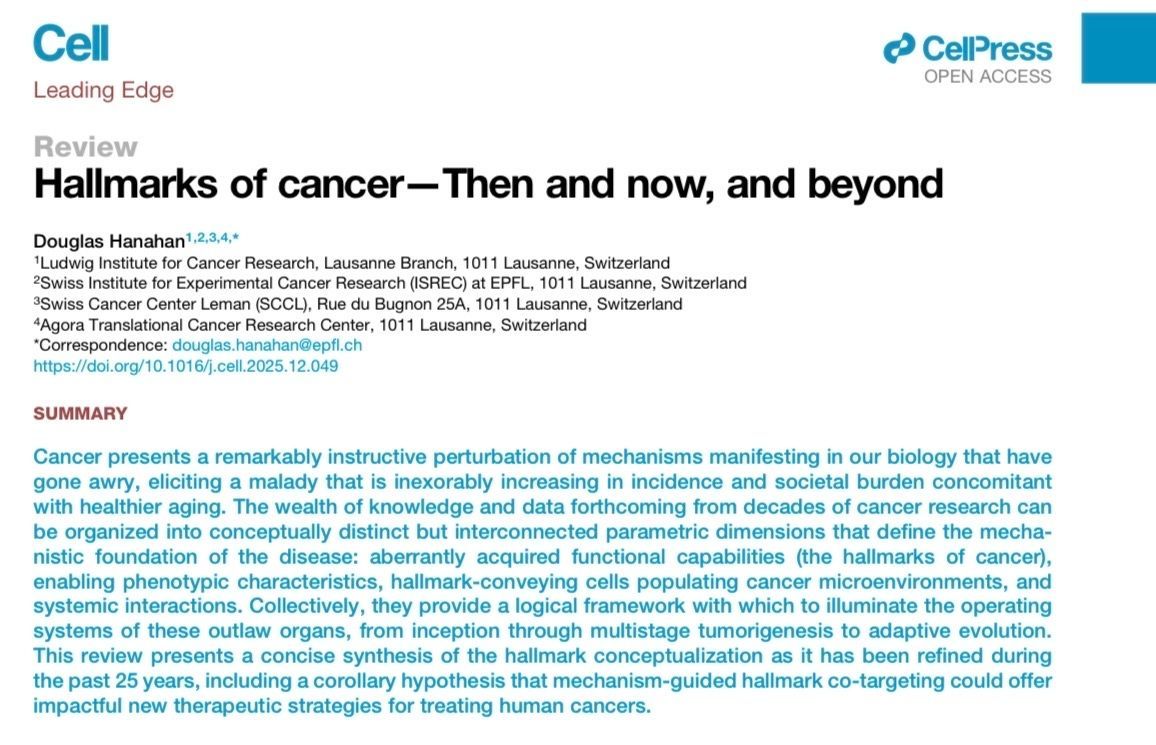 zucchiatti_'s tweet image. Hallmarks of cancer—Then and now, and beyond
cell.com/cell/fulltext/…
#pathology