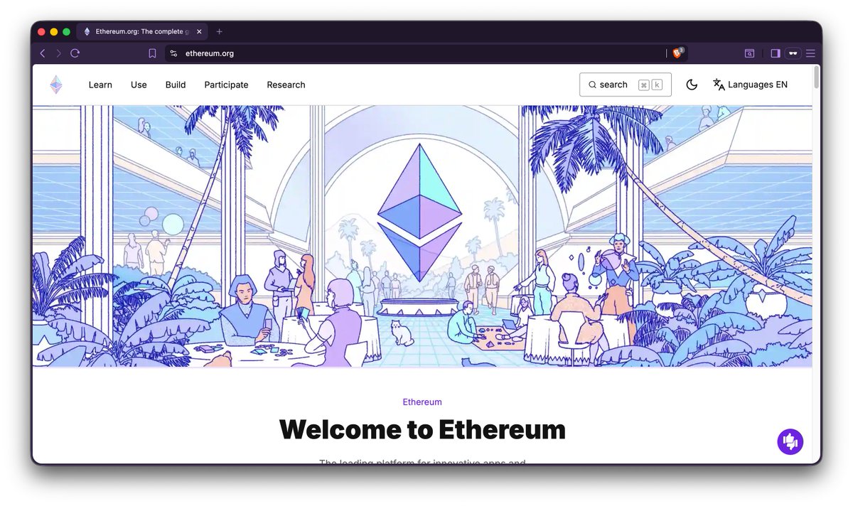 ethereum.org Community tweet media