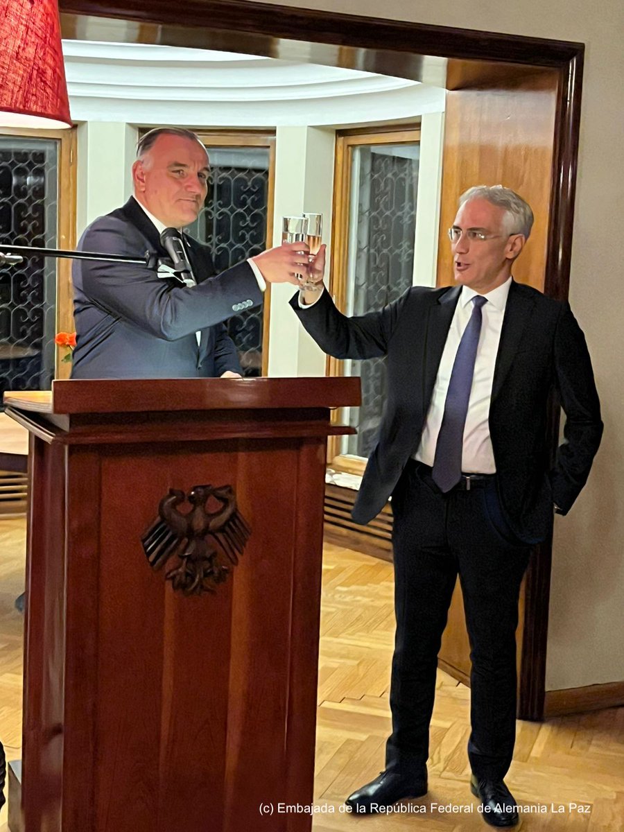 Embajador de Alemania en Bolivia tweet media