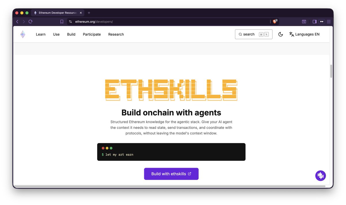 ethereum.org Community tweet media