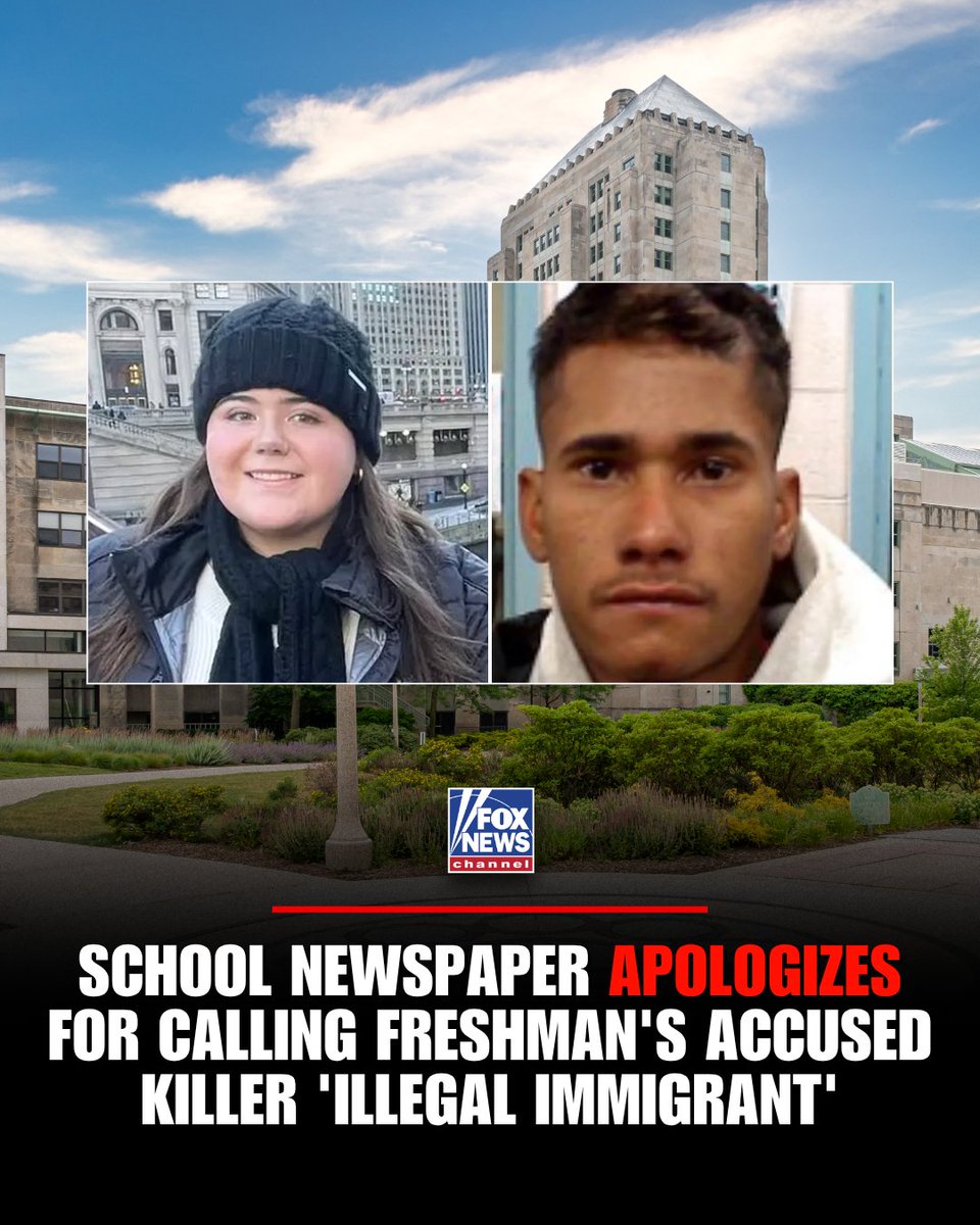 SD73660's tweet photo. Loyola's student newspaper has issued an apology regarding the Sheridan Gorman story — for accurately referring to the alleged murderer as an 'illegal immigrant'
#LiberalInsanity https://t.co/7WImfvt1AU
