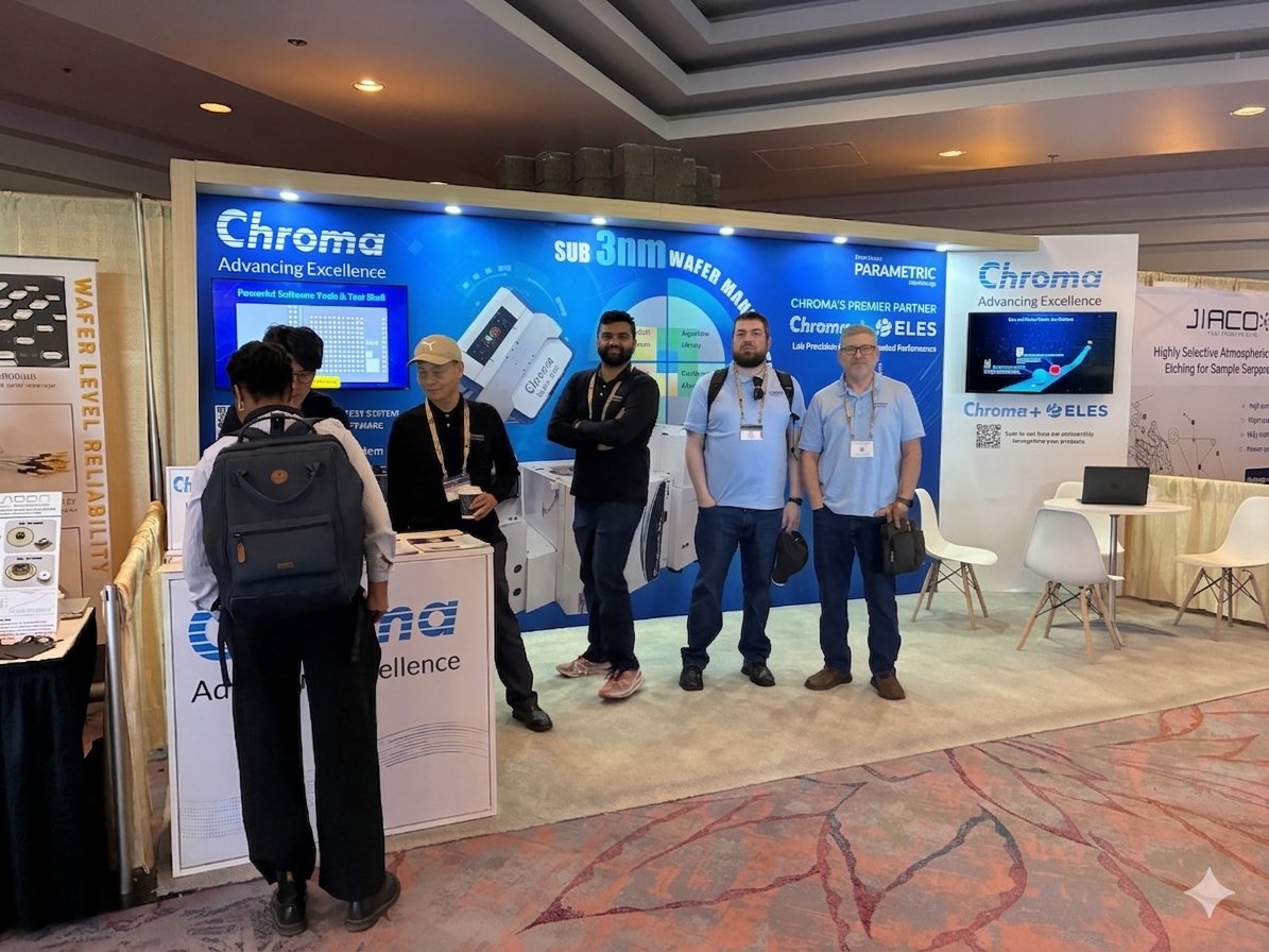 ChromaUS's tweet photo. 🚀 The IEEE IRPS has officially kicked off—and we’re thrilled to be in Tucson, Arizona!
Our team is on-site and ready to welcome you at Booth #212 &amp; 214 👋 Stop by and say hello!
📅 There’s still time to meet us in person—catch us before March 26!
#IRPS2026 #Parametric #ChromaATE https://t.co/gaLwMTTTig