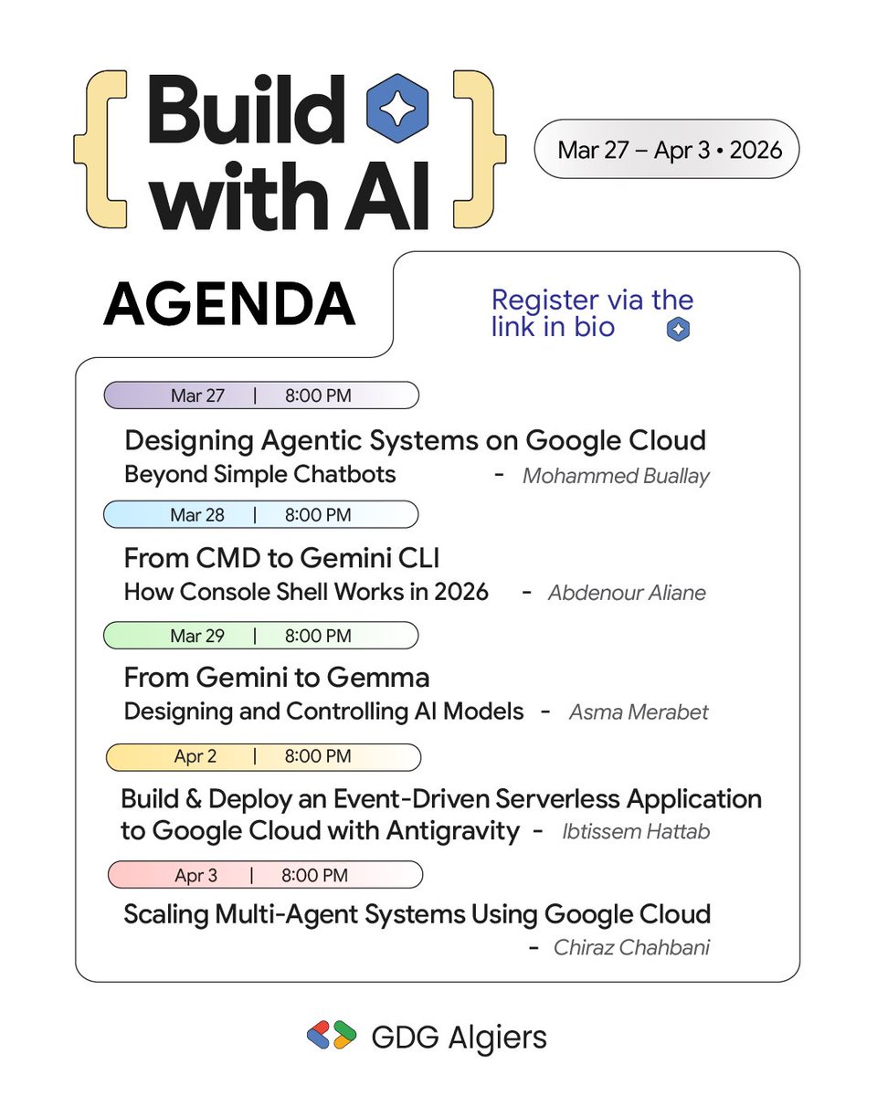 GDG Algiers tweet media
