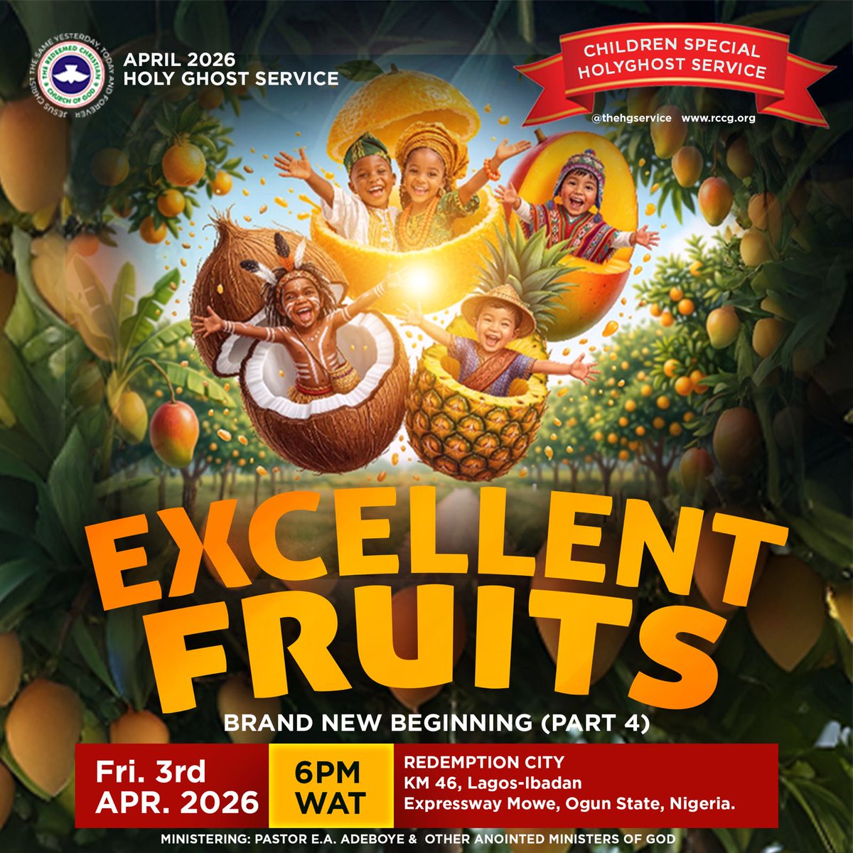 RCCG Holy Ghost Service tweet media