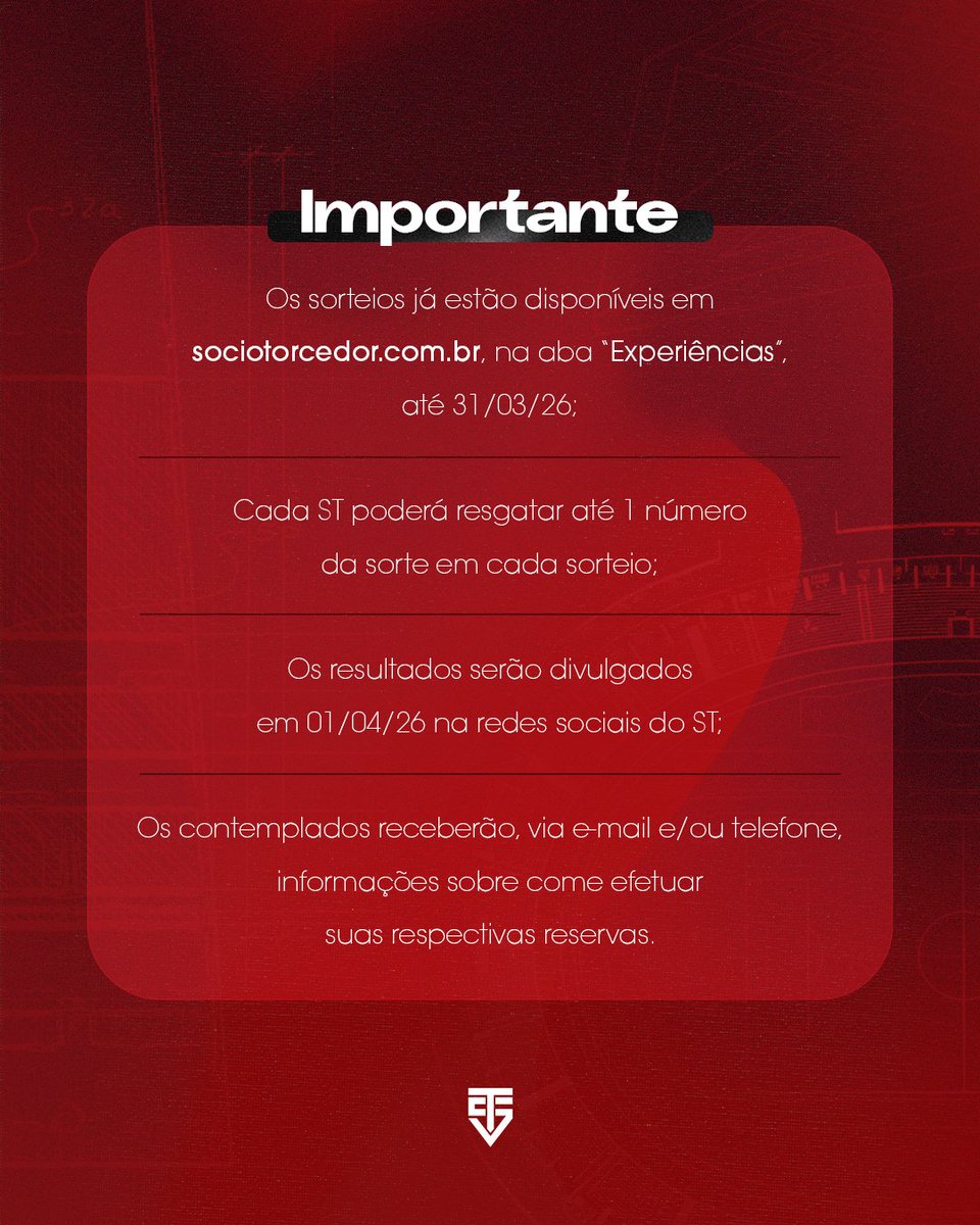 Sócio Torcedor | São Paulo FC tweet media