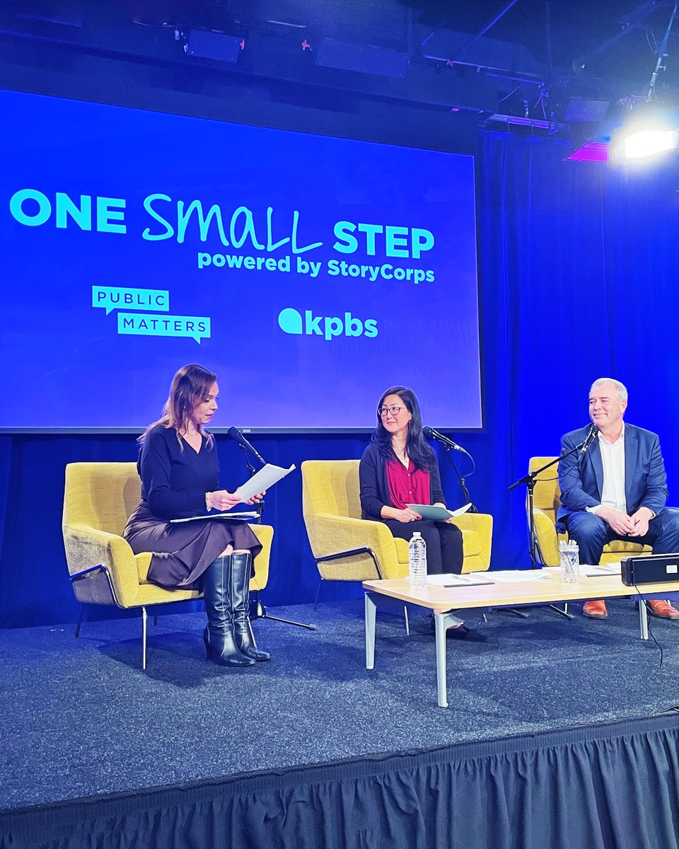 LOMAMedia_SD's tweet photo. Last night, we attended the KPBS 'One Small Step Experience,' part of the Public Matters initiative sponsored by our client, the Rincon Band of Luiseño Indians.

The event brought diverse San Diegans together to connect and engage in meaningful dialogue. Kudos to Rincon and KPBS! https://t.co/8ZEQqJSTzd