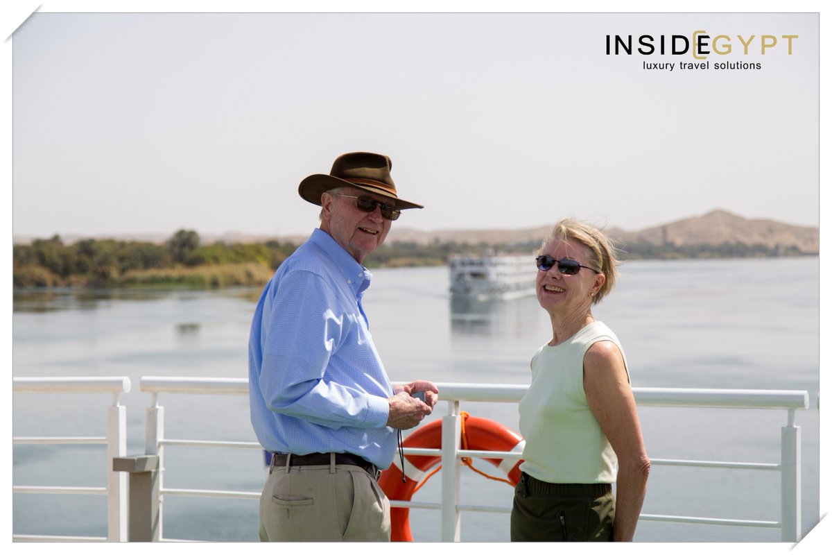 InsideEgypt's tweet photo. A more private way to experience the #Nile.
With just 16 guests, Inside #Egypt journeys offer:
– exclusive access to iconic sites
– expert Egyptologists
– deeper cultural experiences
– time to truly take it all in
Not just a cruise. A deeper understanding of Egypt.
#LuxuryTravel https://t.co/KobXBzElTT