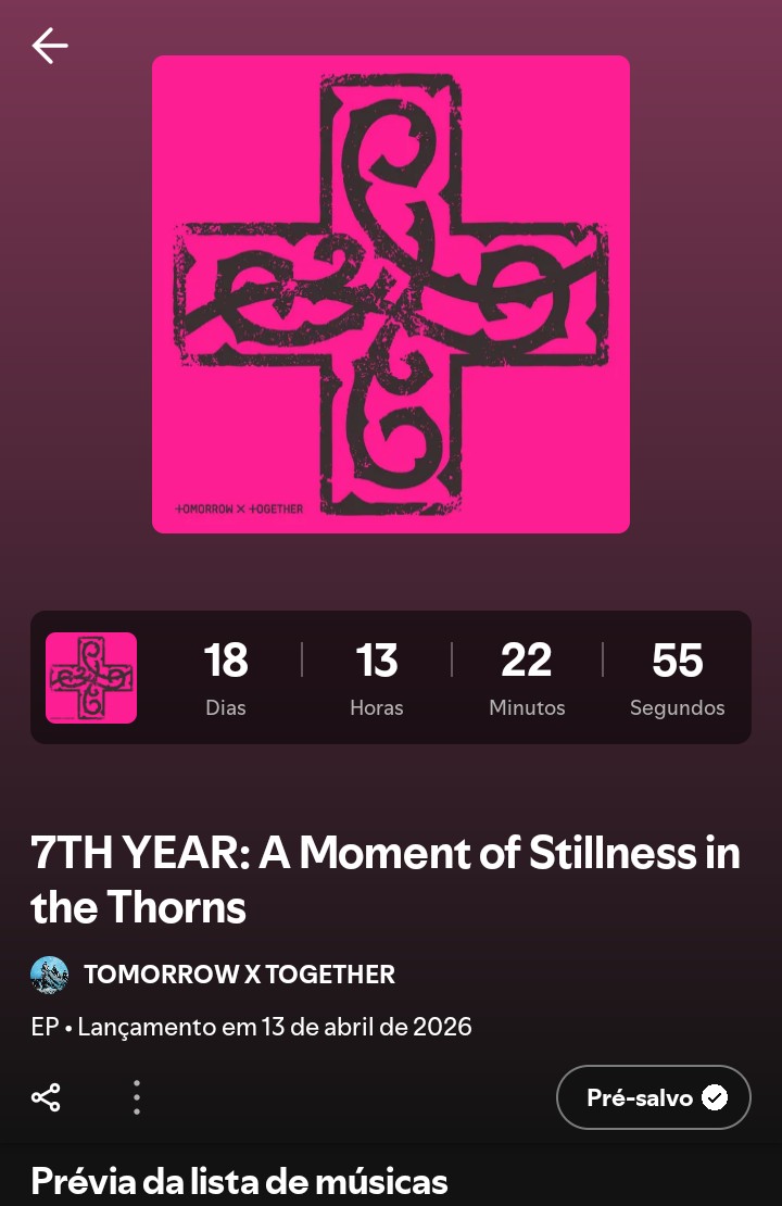 como o álbum tem 6 tracks, meu tiro no escuro do momento sobre quais serão minhas favs

track 1 e 5 são minhas