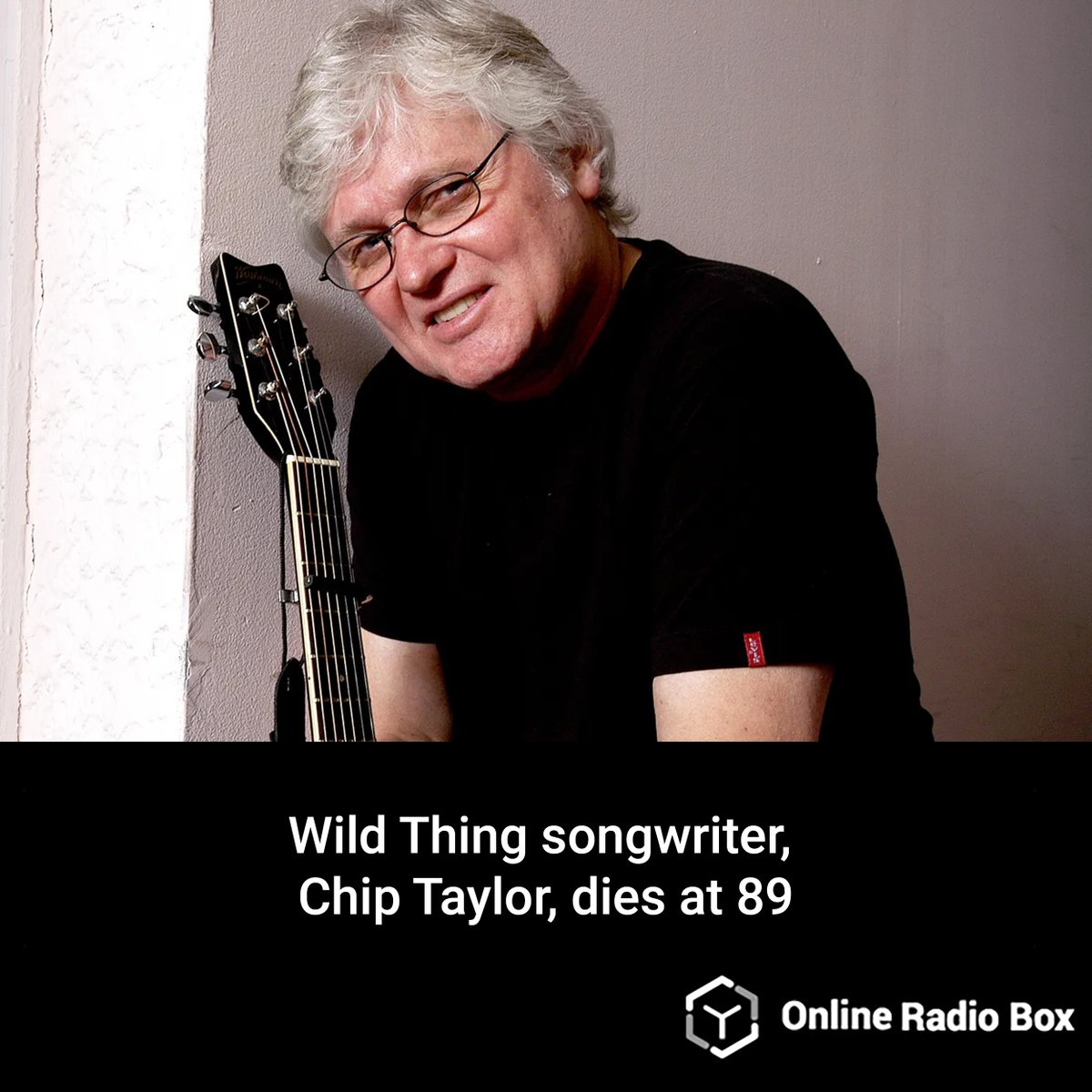 onlineradiobox's tweet photo. #ChipTaylor, the writer behind the famous song Wild Thing, has passed away at 89. His best-known works include Angel of the Morning, along with music recorded by Willie Nelson, Linda Ronstadt, and others.
Listen to the best music hits at https://t.co/T7yQtvMlrN!π§
#onlineradiobox https://t.co/u3sl5alMRd