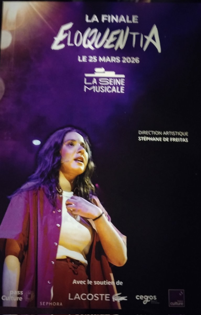 MarieLourdieC's tweet photo. #Eloquentia2026 L'IA creuse-t-elle les inégalités ? Ce soir à @seinemusicale92 https://t.co/UGCuie5AM3