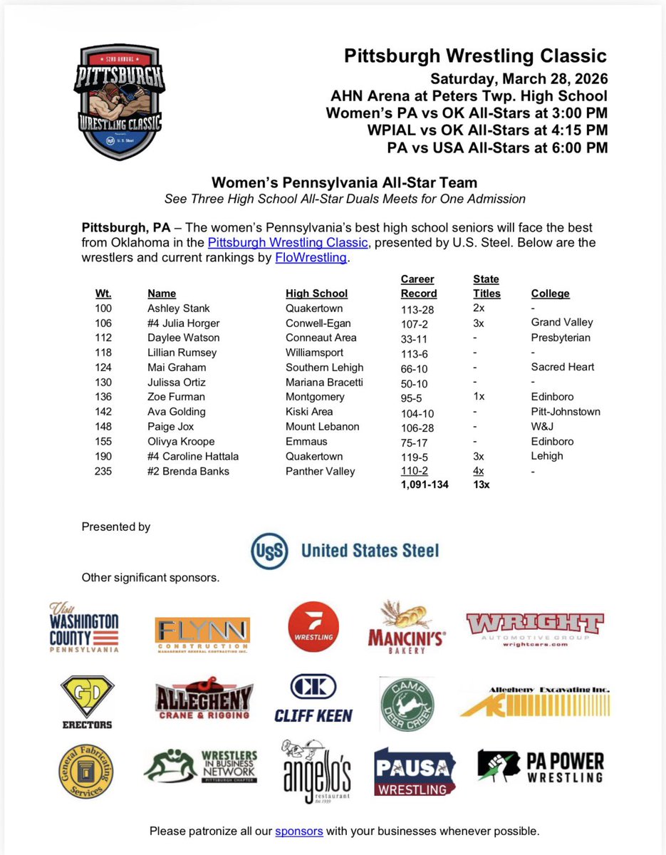 Pittsburgh Wrestling Classic tweet media