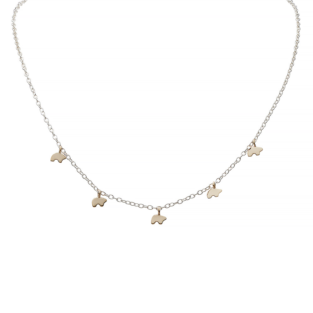 Simply elegant, our two tone dainty Bear necklace is perfect to wear daily.
Shop Now: bit.ly/3PLov6B