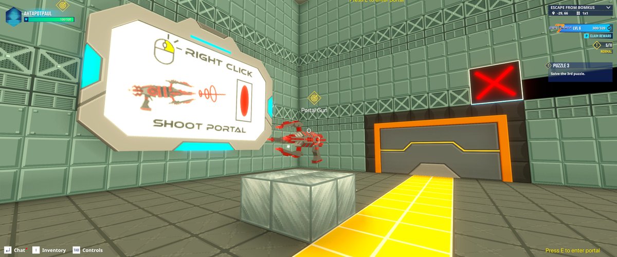 heimerdinler's tweet photo. Found the portal gun in The Sandbox Season 7… can I borrow that? @TheSandboxGame  https://t.co/3vfbhY066i #Season7 https://t.co/6WLSW1XWg2