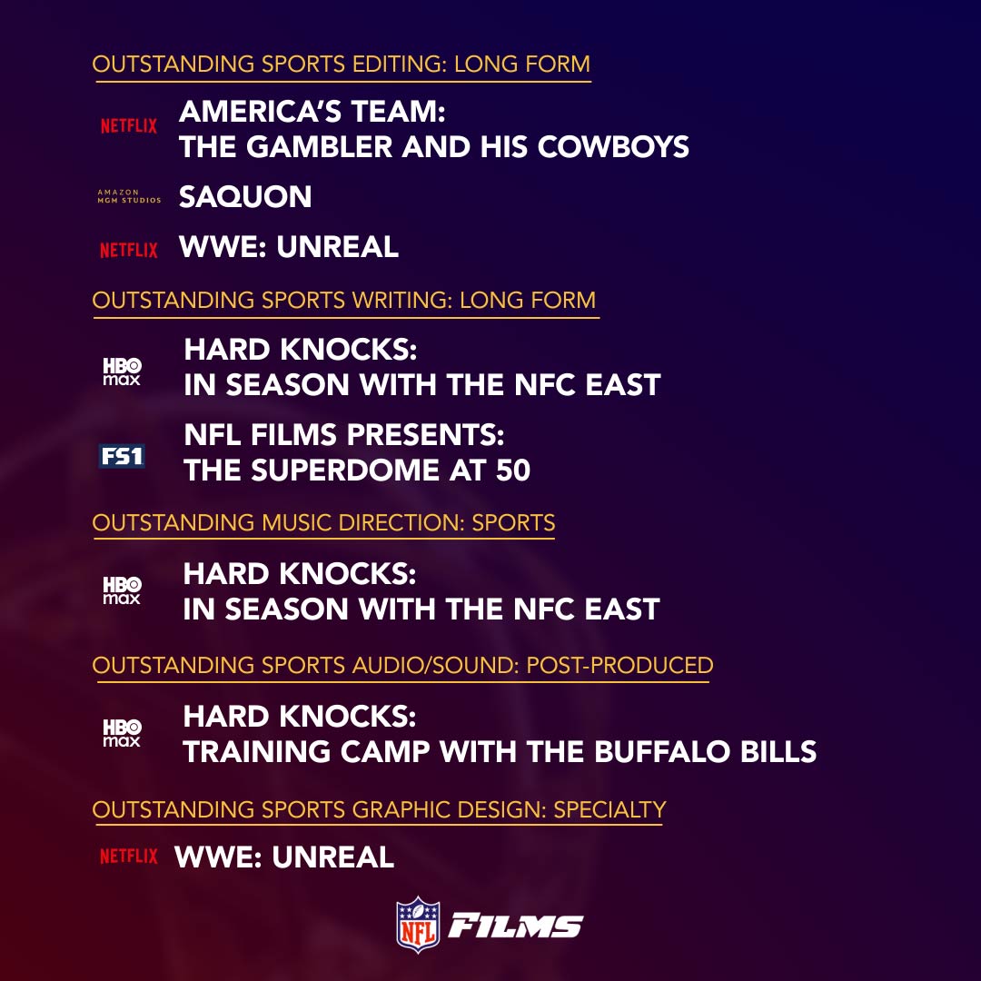 NFL Films tweet media