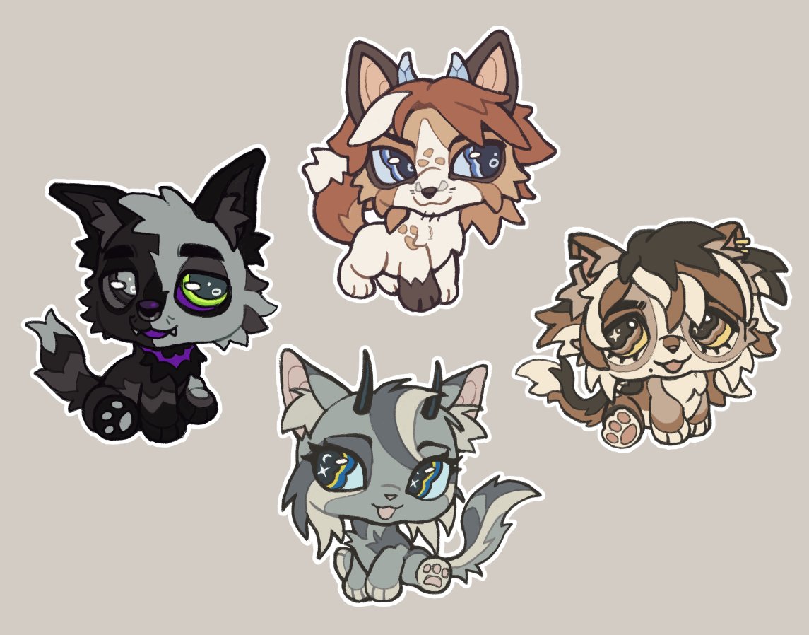 4STARKREST's tweet photo. 5 slots for LPS chibies are now available on my ko-fi!!

>  https://t.co/V4fOpx74Ia https://t.co/23LXpOkSPQ