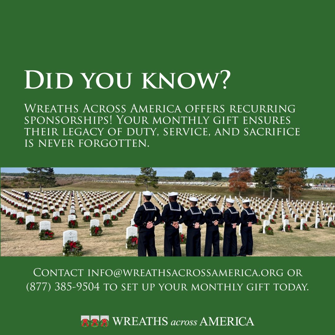 Wreaths Across America tweet media
