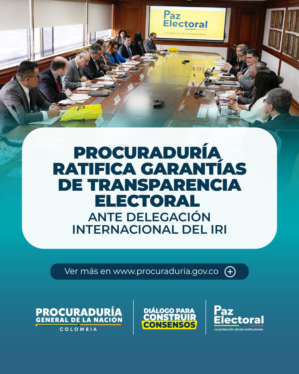 Procuraduría General de la Nación tweet media