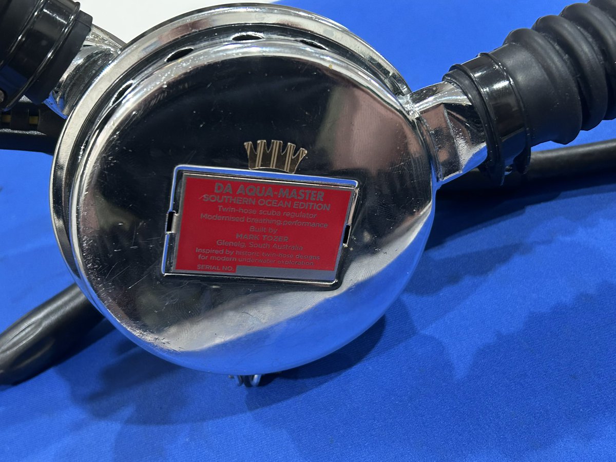 VintageScuba's tweet photo. Rebuilding a Legend DA Aqua-Master 

Took a 70-year-old twin-hose regulator and turned it into something that breathes like a modern reg.

Still looks classic however now performs like 2026.

#VintageScuba #TwinHose #AquaMaster #ScubaDiving #glenelg

https://t.co/s5eOxjn9gk https://t.co/smKfsTl6ox