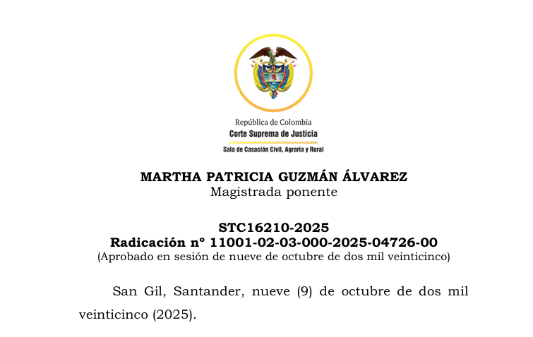 Jurisprudencia Colombiana tweet media