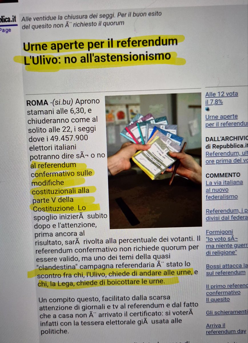 Ozzy_7_7's tweet photo. Dite a Cento di ripassare il titolo V
@4disera #referendum https://t.co/o1lOQleHwi