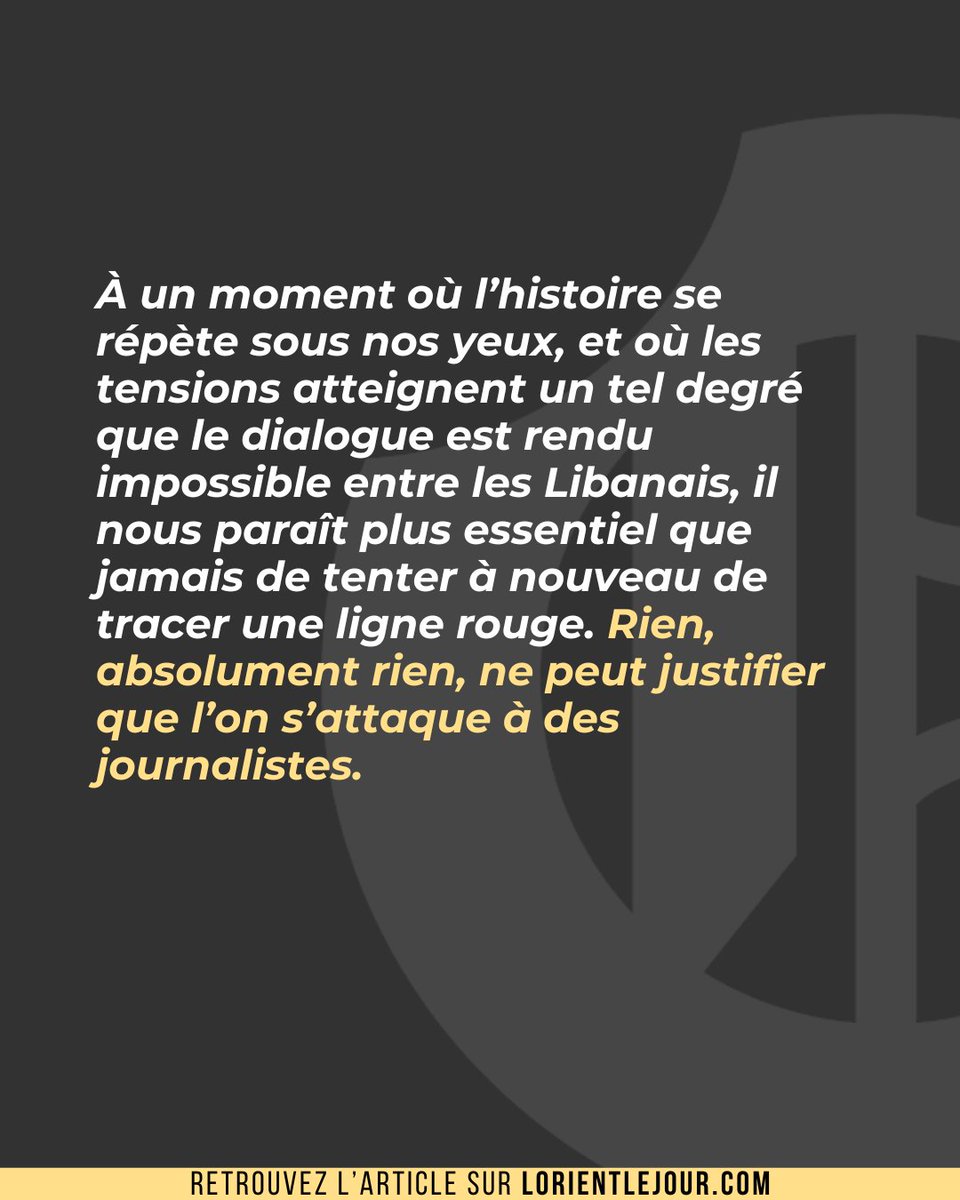 L'Orient-Le Jour tweet media