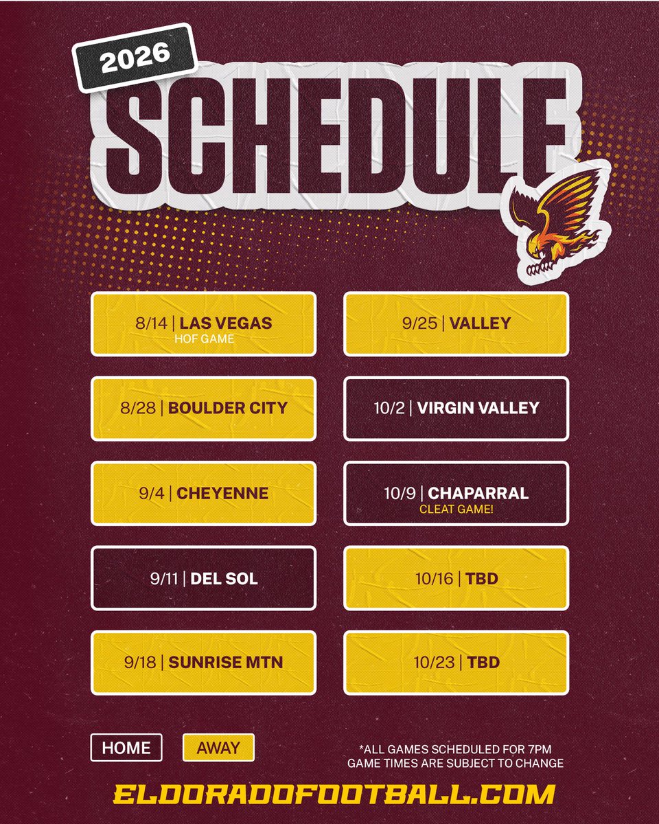 Eldorado Football tweet media